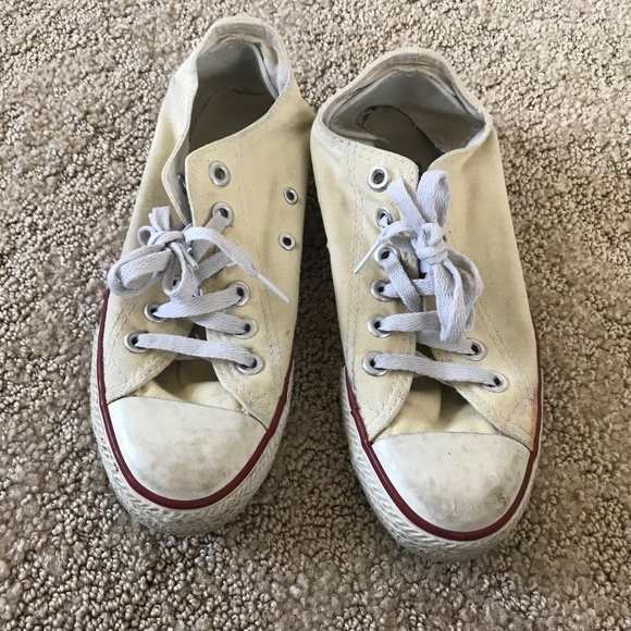 white converse size 4.5